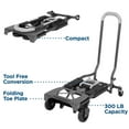 thumbnail image 5 of Cosco Shifter Multi-Position Folding Hand Truck and Cart, Pink, 5 of 6