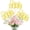 Gold, variant on Class of 2026 Decorations - 20 count Graduation Centerpieces for Tables, Double-Sided Graduation Decorations 2026 with Grad Toppers for Bouquets