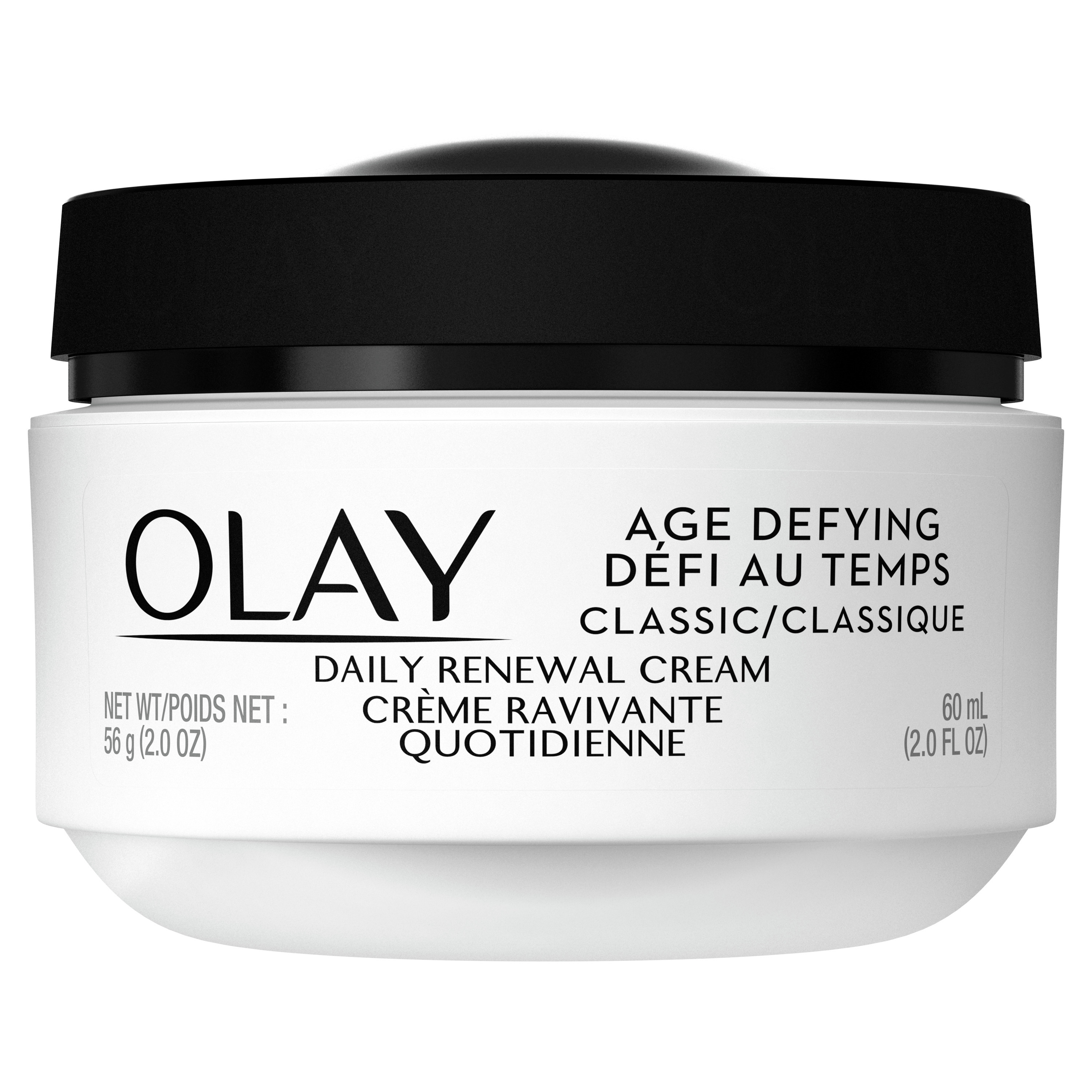 Olay Age Defying Classic Daily Renewal Cream, Face Moisturizer for Dull Combination Skin, 2.0 fl oz - image 2 of 10
