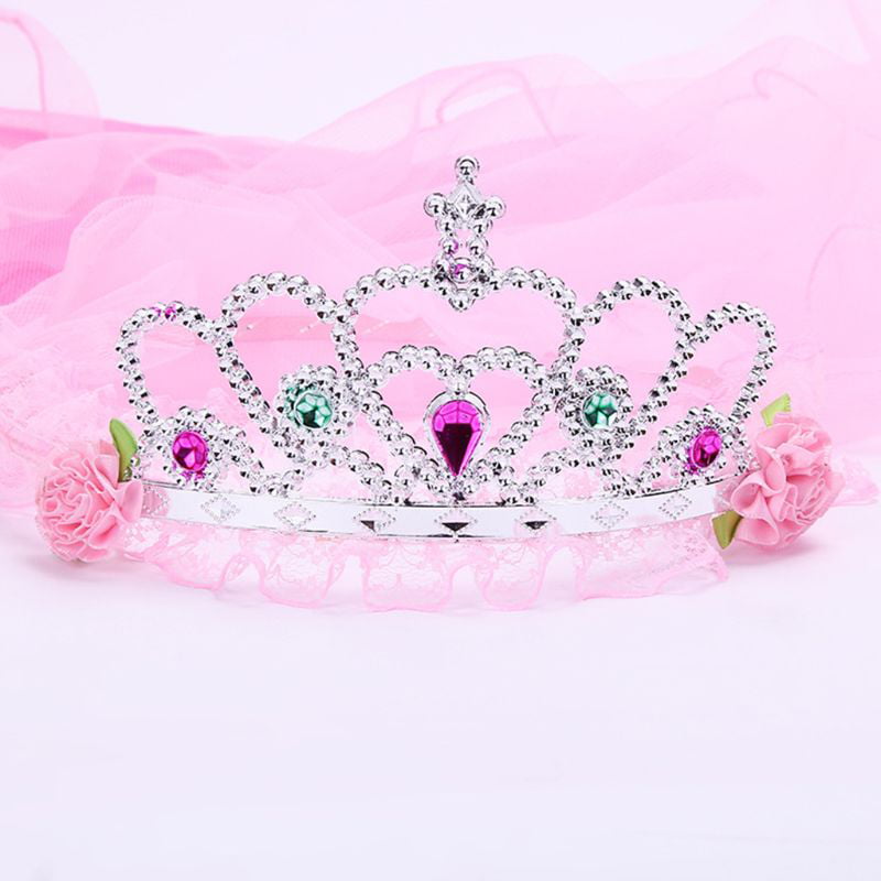 Charm Bridal Wedding Rhinestone Tiara Hair Band Princess Prom Crown Headband QK 