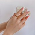thumbnail image 2 of Classic 18K Gold Plated Simple Band Ring for Women - Thin 2mm Gold and Silver Rings for Women and Men, 2 of 6