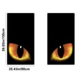 thumbnail image 3 of Halloween Window Stickers Horror Eye Curtains Polyester Decor for Bedroom Living Room 2 Pieces - Animal Eyes Design Multi Use（E), 3 of 6