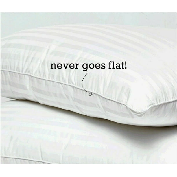 Therapedic Zero Flat Pillow That Never Goes Flat King Pillow