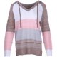 thumbnail image 3 of Sudadera con capucha para mujer Suéteres Bloque de color Sudaderas de manga larga Salón Sudadera con capucha Tops Rosa grande Jormftte WMZY-673-18, 3 of 7