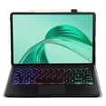 thumbnail image 2 of AH25-AS Étui Clavier compatible Honor Pad X9/X8a Design Rétroéclairé Cuir+tpu Clavier Bluetooth Haute Qualité Cadeau, 2 of 3