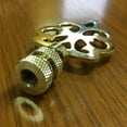 thumbnail image 2 of Royal Designs, Inc. Open Filigree Motif Lamp Finial for Lamp Shade, F-5014PB-1, Polished Brass, Single, 2 of 4