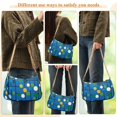 thumbnail image 4 of FORMRS Womens Shoulder Bag with Chain Strap Clutch Purse Cute Tote Handbag, Blue Abstract, 4 of 7