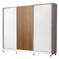 thumbnail image 1 of Ropero Closet Madesa Royale 3 Puertas B/M/B CP 228 cm de altura x 231 cm de ancho x 55 cm de profundidad, 1 of 5