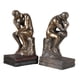 thumbnail image 5 of 2 sujetalibros de pensador, escultura de pensador, tapones de libros resistentes de resina, extremos de libro, estatua del pensador para decoración de, 5 of 8