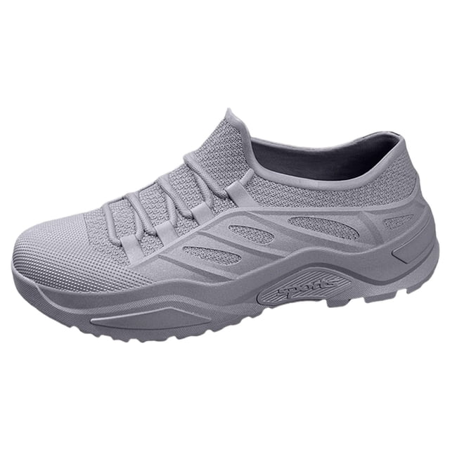 XIMIN Chaussures Aquatiques pour Femmes Décontractées à Bout Martelé, Tennis de Travail Sport Enflées, Chaussures à Enfiler Mains Libres Type Glide-Step-Pursuit avec Soutien de Voûte Plantaire