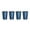 Blue, variant on Thyme & Table 4-Pack 17 oz Blue Party Cups