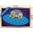 thumbnail image 3 of The Simpsons: Treehouse of Horror - Kang and Kodos Wall Poster, 14.725" x 22.375", Framed, 3 of 3
