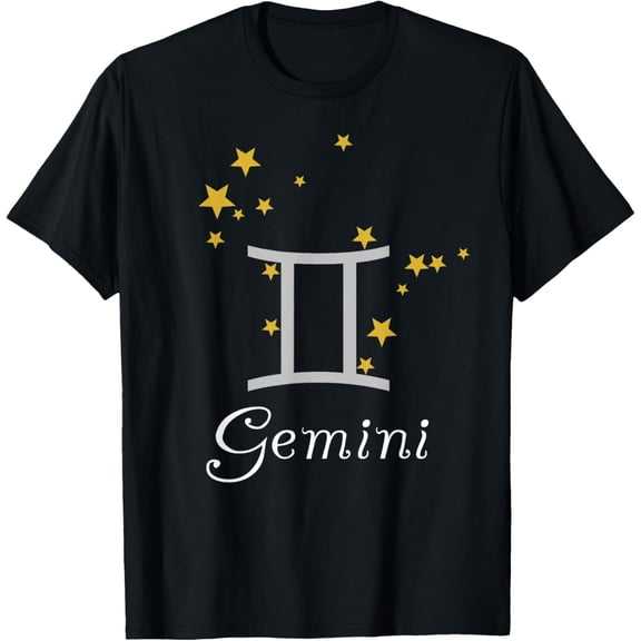 Gemini Zodiac Sign, Constellation, Stars, Astrology Gemini T-Shirt