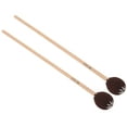 thumbnail image 4 of Martillo de arce, 2 mazos de marimba, mazos de percusión de arce, mazos de bolas de lana, rendimiento lleno de energía, 4 of 8