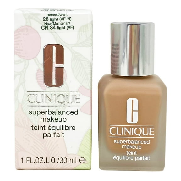 Clinique Superbalanced Makeup - CN 34 Light (VF) - 1 fl oz / 30 mL