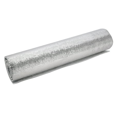 Uxcell 3.28ftx1.64ftx0.28inch Heat Resistant Aluminum Foam Board Insulation Sheet White