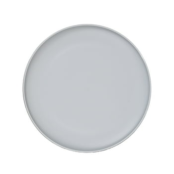 Mainstays 10.5 inch Plastic Dinner Plate, Gray