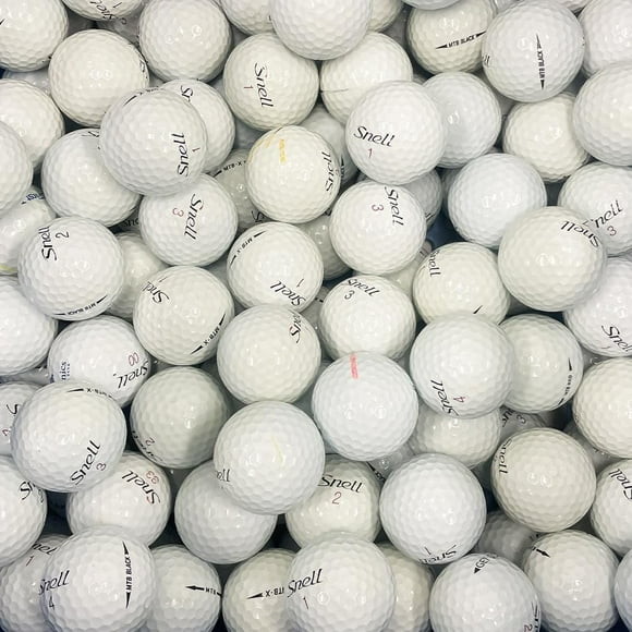 Mulligan - 75 balles de golf récupérées Snell AAA, Blanc