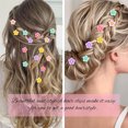thumbnail image 3 of Mini Flower Hair Clips and Barrettes,Tutuviw 20Pcs Small Colorful Hair Pins Wedding Hair Barrettes Flower Clips Cute Hair Pins Decorative for Girls Women Bridal Wedding Hair Accessories, 3 of 7