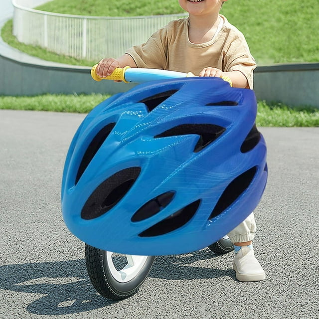 Protection de Tête pour Vélo pour Enfants, Absorption des Chocs, Sports pour Enfants, pour Planche à Roulettes, Patin à Roulettes, Vélo, Bleu
