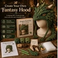 thumbnail image 4 of 2026 Red Fox Hood Hat DIY Crochet Kit Series,Animal Crochet Kit for Beginners with Step-by-Step Instructions,All-in-One Complete Set for Dragon Fox Wolf Frog Rainbow Hoods,Craft Gift, 4 of 6