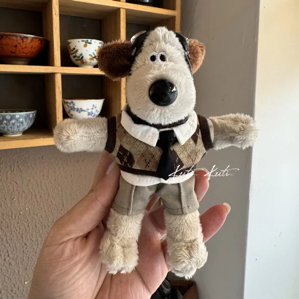 LLavero de muñeco de peluche de Anime para niños, colgante de decoración de bolsa de juguete, ropa de estilo academia de dibujos animados, regalo Kawaii, 13cm