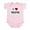 Petal Pink, variant on CafePress - I Love MOM Infant Bodysuit - Baby Light Bodysuit, Size Newborn - 24 Months