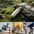 thumbnail image 7 of Neihepal 20oz Single Wall Stainless Steel Water Bottle with Handle, BPA Free, 4 Pack, 7 of 7