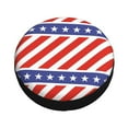 thumbnail image 4 of PUREYAH Patriotic Usa Fashion Rv Spare Tire Cover, Wheel Covers Protectors Universal Fit for Camping Travel Trailer Truck 15 inch, 4 of 6