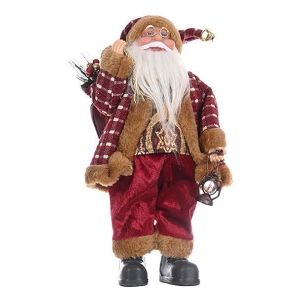 Christmas Santa Claus Toy Mini Santa Claus Figurine Home Navidad Party Ornaments