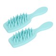 thumbnail image 1 of Depurador Largo De La Manija Del Cepillo 2pcs Del Champú Del Massager Del Cuero Cabelludo Del Pelo, 1 of 7