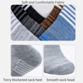 thumbnail image 6 of Hehanda 3 Pairs of Professional Basketball Socks - Mid-Calf Towel Bottom Sports Socks, 6 of 6