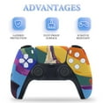 thumbnail image 4 of Skin Sticker for PS5 Slim Standard PS5 Pro Disc Digital Edition Console and Controllers Decals for Playstation 5 (Dimry46p ,PS5 Pro Standard), 4 of 5