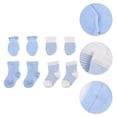 thumbnail image 3 of NUOLUX Baby Socks Newborn Mittens Gloves Cotton Toddler Socks Sock Infant Scratch Mitten Gloves Skid Warm Girls Anti Terry Set, 3 of 6