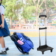 thumbnail image 2 of Backpack Trolley Luggage Trolley Compact Foldable Trolley School Season Labor-Saving Tool, 2 of 6