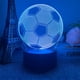 thumbnail image 3 of Inteprter Luz LED Regalo de fútbol único con efecto de iluminación 3D Regalo de fútbol único Decoración con efecto de iluminación 3D Iluminación y accesorios base agrietada, 3 of 6