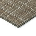 thumbnail image 4 of Addison Rugs Chantille Indoor/Outdoor Transitional Stripes Taupe Washable Rectangle Rug, 1'8" x 2'6", 4 of 6