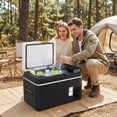 thumbnail image 2 of Outsunny 12 Volt Car Refrigerator, 32QT Car Fridge with App Control, Black, 2 of 10