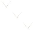thumbnail image 3 of Minnieouse Ins Constellations Theme Amistad Collar Rhinestone Cómodo Delicado con Display Card Colgante para Lover Festival Gifts Piscis Silver Type1 NO1 Minnieouse CBP222152, 3 of 6