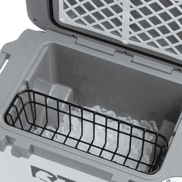 Coleman, Hard Cooler, 17-Quart, Beige, with Flat Top for Work