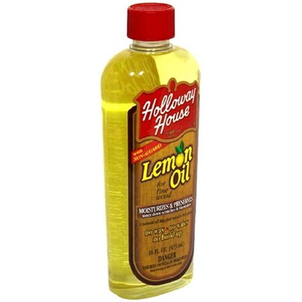 Lemon Oil Wood Cleaner Moisturize Preserve W/ Sun Guard