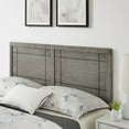thumbnail image 5 of Modway Marlee Full Wood Platform Bed With Splayed Legs in Gray, 5 of 12