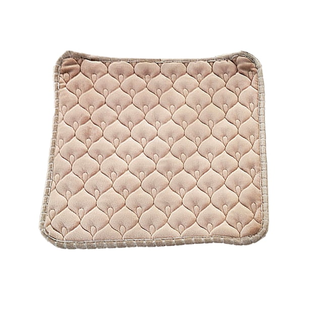 Cojín de asiento de felpa, cojín para taburete, cojín para asiento de coche, cojín para silla de comedor
