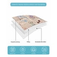 thumbnail image 5 of Coastal Beach Full Size Down Alternative Comforter, Lightweight Comforter Quilt Bedding Set with Pillow Shams Nautical Summer Ocean Starfish Coral All Seasons Bed Comforter Duvet Insert 78"x90", 5 of 7