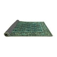 thumbnail image 2 of Ahgly Company Indoor Rectangle Persian Turquoise Blue Traditional Area Rugs, 8' x 10', 2 of 4
