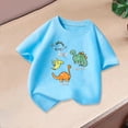 thumbnail image 4 of Hiijoy Tees for Boys Kids Cute Dinosaur Short Sleeved Crew Neck T-Shirts, Sizes 2-14, 4 of 4