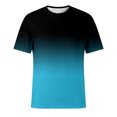 thumbnail image 3 of Men T Shirts Product Classification Men Spring and Summer All Print Short Sleeve Round Neck T Shirt Fashion Trend Bottoming Shirt | Product Title Men Short Sleeve All-Over Print Tee for Spring &, 3 of 6