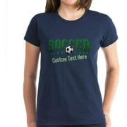 Cafepress Personalized Soccer Women's Dark T-Shirt