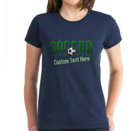 Cafepress Personalized Soccer Women's Dark T-Shirt