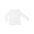 thumbnail image 1 of Kidsy Boys Solid Colors Peruvian Cotton T-Shirt – Long Sleeve, Crewneck – Snow, 3, 1 of 2